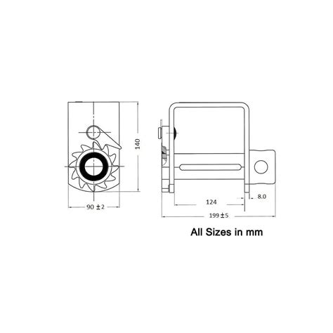 MyteeProducts Mytee Products (4 Pack Weld On Winch for Flatbed India | Ubuy