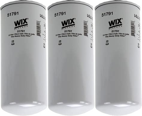 Buy Wix Set 3 Engine Motor Oil Filters For Autocar Blue Bird Chevy Ford ...