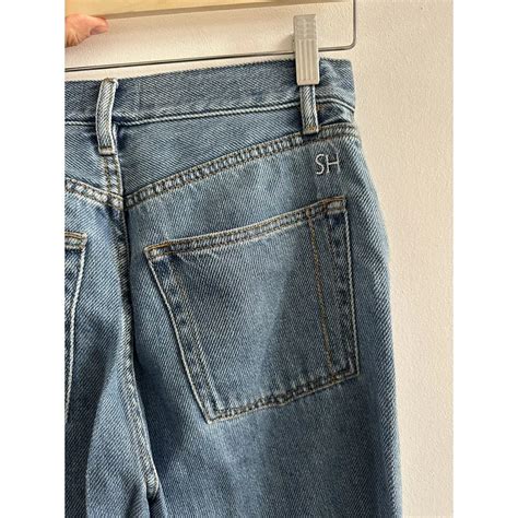 Straight jeans Still Here Blue size 26 US in Cotton - 59198715