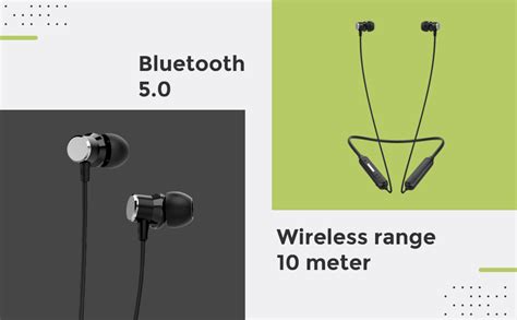 LCARE Thunderbird 2 Neckband with BT v5.0 Wireless in-Ear Bluetooth ...