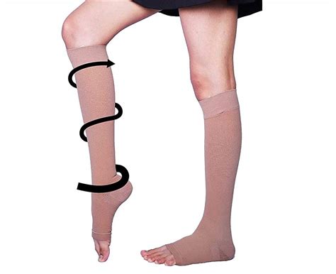 Buy VENOSAN PREMIUM EGYPTIAN COTTON CLASS II KNEE LENGTH COMPRESSION ...