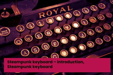 Image result for Steampunk Computer Keyboard