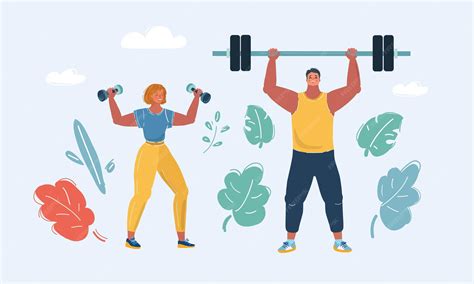 Doing Exercise Cartoon 的图像结果