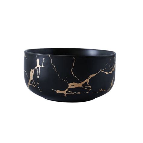 Black Marble Bowl 400 ml