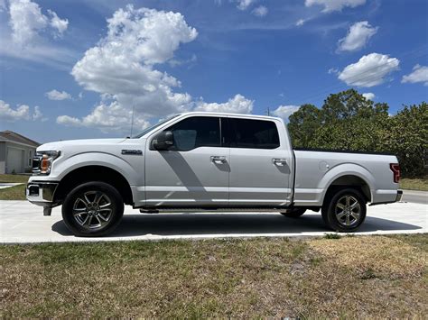 2019 f150 with a 2 inch rough country leveling kit. Looking to get new tires put on soon ...
