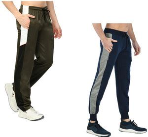 KAVYA Colorblock Men Multicolor Track Pants - Buy KAVYA Colorblock Men ...