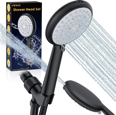 Buy High Pressure Shower Head, VEWO Shower Heads with Handheld Spray ...