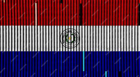 Premium Photo | Flag of Republic of Paraguay on a textured background ...