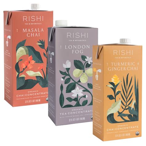 Amazon.com : Rishi Tea Latte Concentrate Beverage Variety Pack ...