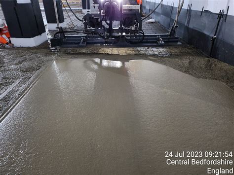 Cold store concrete flooring in Biggleswade by Level Best Concrete ...