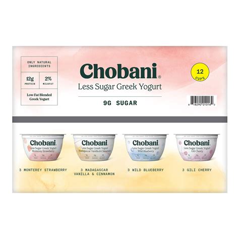Costco Sale Item Review Chobani Less Sugar Greek Yogurt, 42% OFF