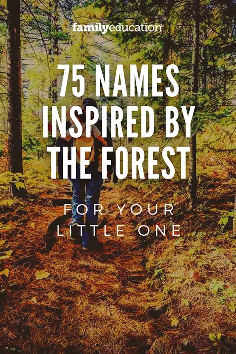 forest pictures with names