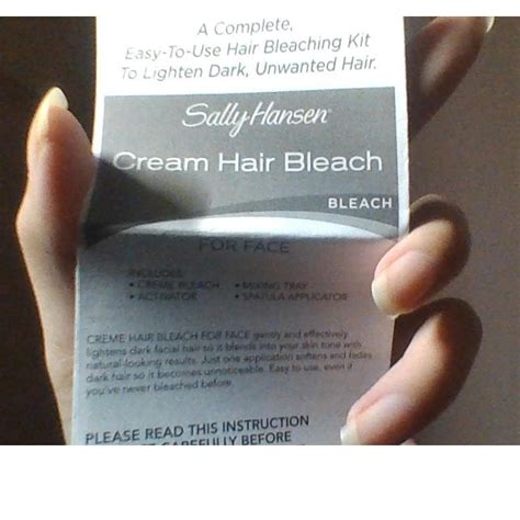 Sally Hansen facial hair bleach Authentic directly from USA, Health ...