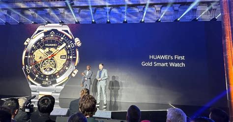 Huawei Watch Ultimate Gold Edition özellikleri ve tasarımı! - SDN