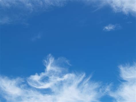 White and Blue Cloudy Sky · Free Stock Photo