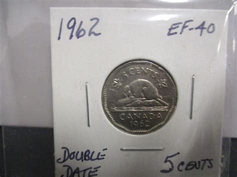 1962 DOUBLE DATE FIVE CENT