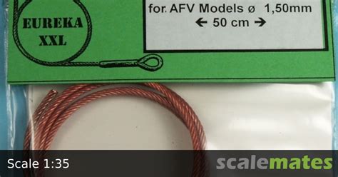Metal tow cables for AFV Kits 1.50mm, Eureka XXL LH-07