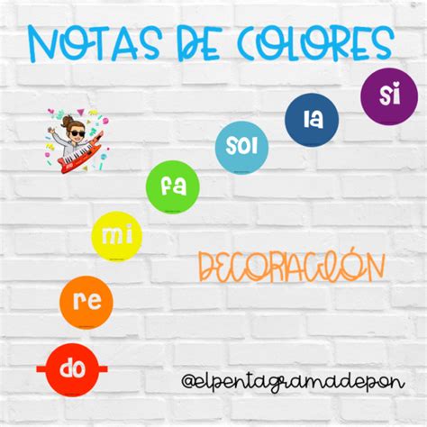 NOTAS DE COLORES - Aula en Juego