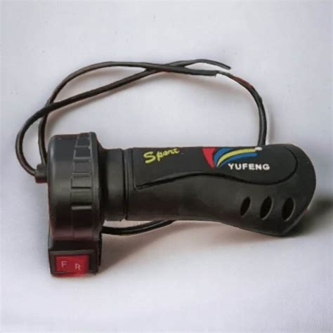 PATOYS | 24v 36v 48v Black E Bike Throttle Grip Motor Control ...