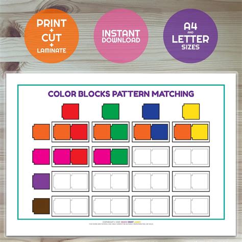 Image result for Pattern Blocks Matching