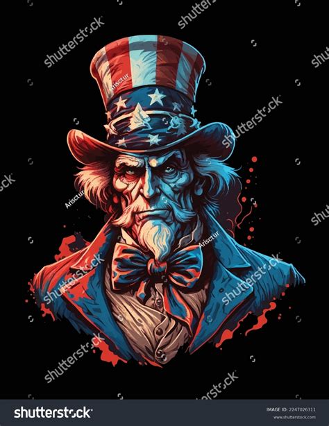 Amazing Uncle Sam Vector Art Illustrations Stock Vector (Royalty Free) 2247026311 | Shutterstock
