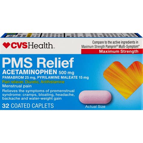 CVS Health Maximum Strength PMS Formula Coated Caplets | Pick Up In ...