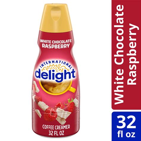 International Delight White Chocolate Raspberry Coffee Creamer, 32 Oz ...
