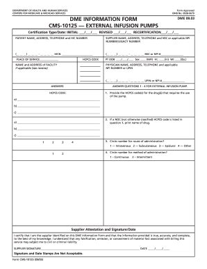 CMS-10125 2005 - Fill and Sign Printable Template Online