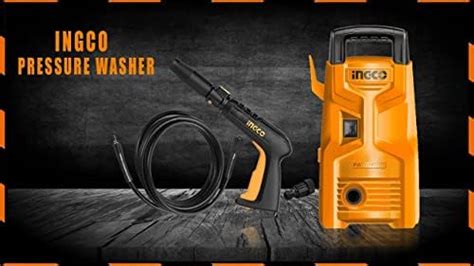 INGCO HPWR12008High Pressure Car Washer (1 Set) : Amazon.in: Home & Kitchen
