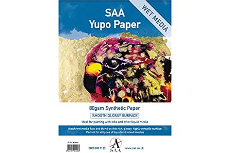 Yupo Wet Media Painting Paper 25 loose sheets A4 80gsm 296 x 210mm ...