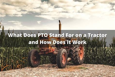 Image result for TO35 Tractor How Does PTO Work