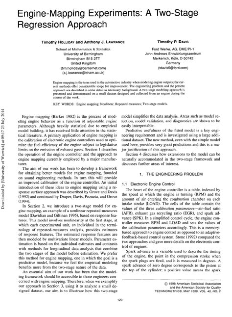 Engine Mapping 的图像结果