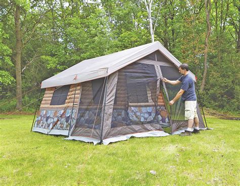 Outdoor Tent With Screened Floor