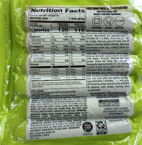 Kirkwood Turkey with Cheddar Sausage | Aldi Reviewer