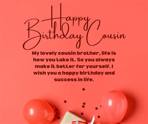 70+ Beautiful Happy Birthday Wishes For Cousin Brother - Happy Birthday ...