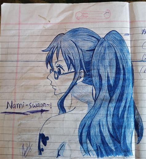 just how perfect nami-san looks in glasses : r/OnePiece