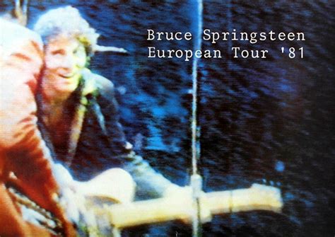 Bruce Springsteen - Born to Run, 1981 - Konzertplakat, 333,00