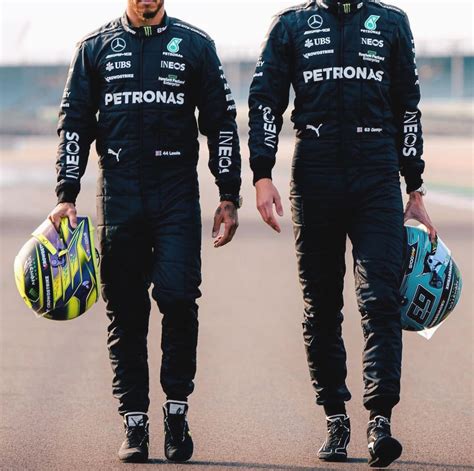 Buy Lewis Hamilton New Suit 2023 Mercedes Suits Petronas Suit Go Online ...