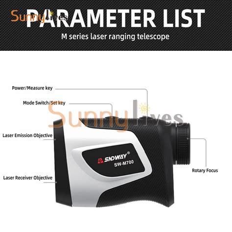 Buy Golf Monocular Measure Laser Distance 500M-1000M Telescope ...