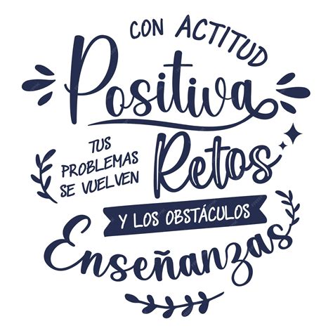 Premium Vector | With a positive attitude your problems become ...