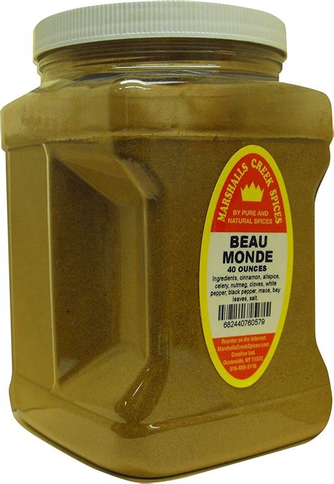 Amazon.com : Marshall’s Creek Spices Family Size Beau Monde Seasoning ...