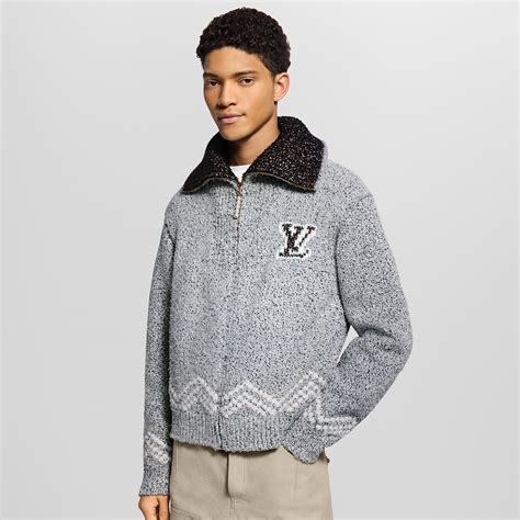 Zippered Knitted Blouson - Men - Ready-to-Wear | LOUIS VUITTON