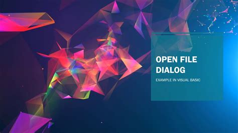 Visual Basic OpenFileDialog 的图像结果