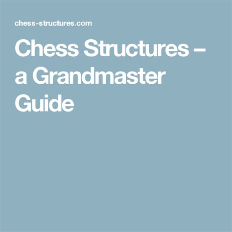 Image result for Chess Structures