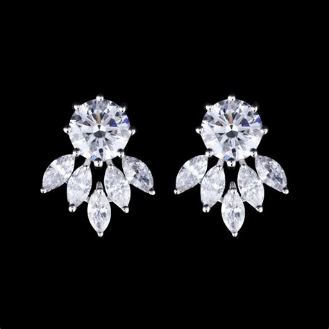 Lab Grown Diamond Earrings | Earthly Jewels