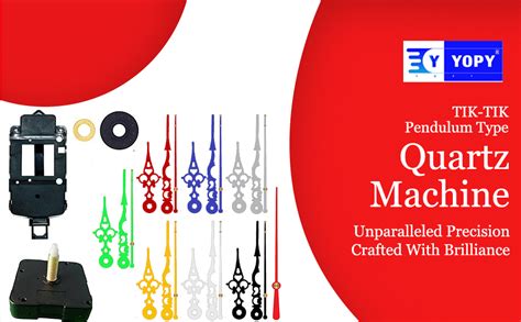 Buy YOPY TIK-TIK Pendulum Type Quartz Clock Moviment Mechanism 28 MM ...