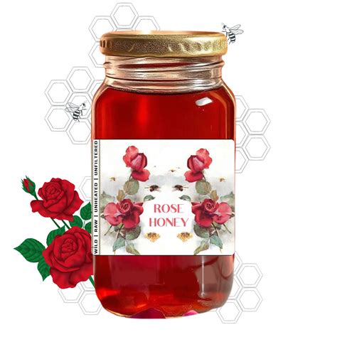 Natural Rose Honey – Healthyroots