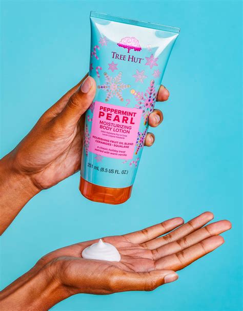 Peppermint Pearl Hydrating Body Lotion with Ceramides & Squalane - Tree Hut