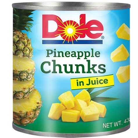 Dole Pineapple Premium Tropical Chunks 432g | Woolworths
