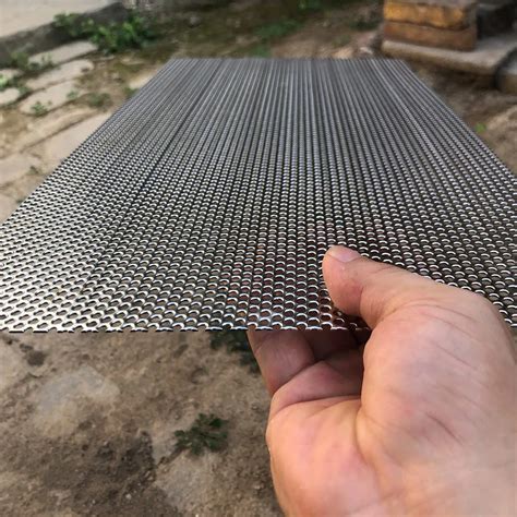 Metal Perforated Sheet - Round Hole Mild Steel Perforated Sheet Trader ...